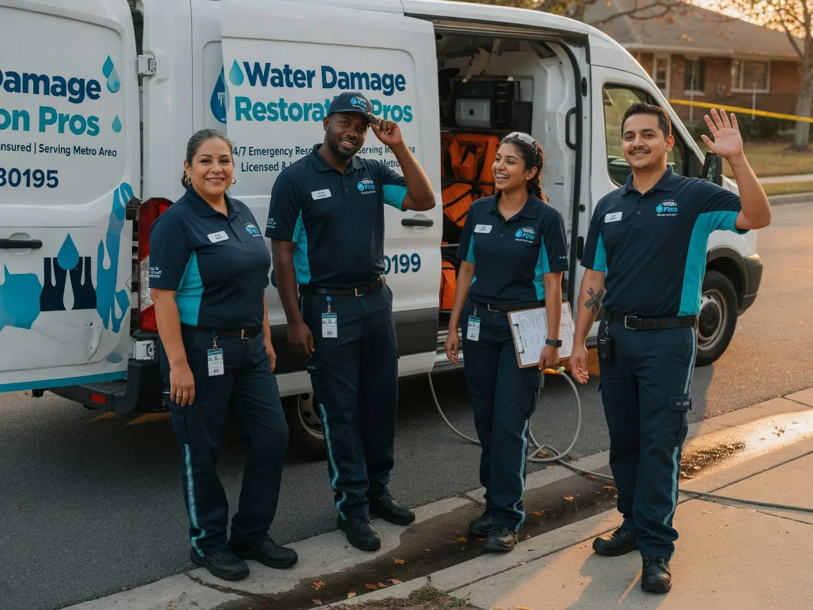 Water Damage Restoration company in Bisbee, ND